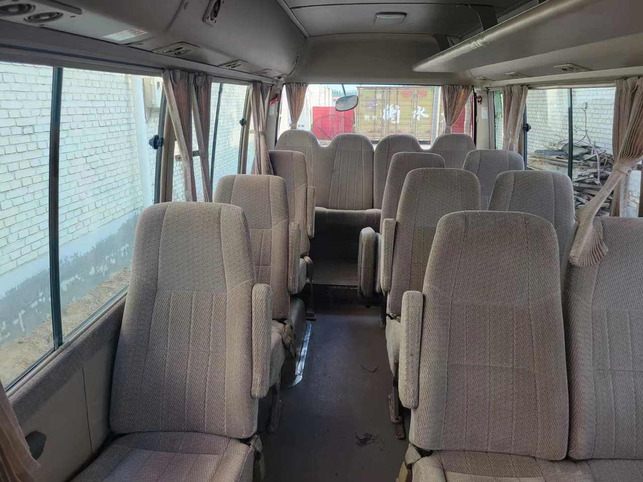 Minibus, Passenger van TOYOTA Coaster bus passenger van coach city bus: picture 5