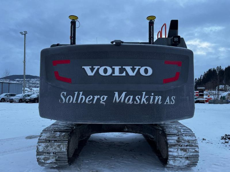 Excavator 2017 Volvo EC 250EL med rotortilt, pusseskuffe og GPS: picture 6