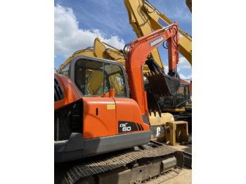 Crawler excavator 6tons doosan excavator used dx60 dh60 dx55 dh55  mini excavator free shipping: picture 3