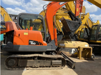 Crawler excavator 6tons doosan excavator used dx60 dh60 dx55 dh55  mini excavator free shipping: picture 4