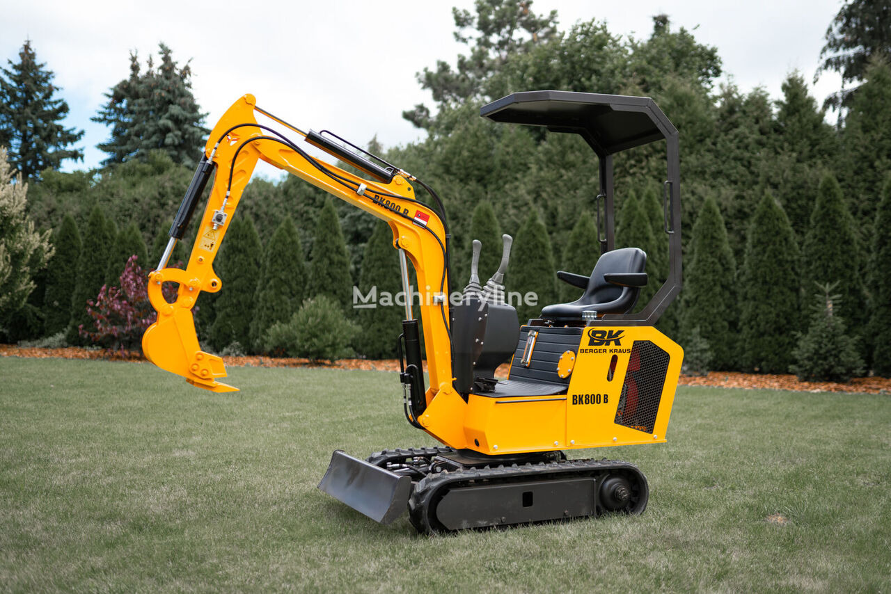 Mini excavator Berger Kraus Mini Excavator BK800B with FULL equipment: picture 3