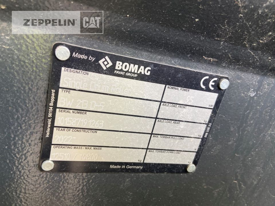 Compactor Bomag BW213D-5: picture 6