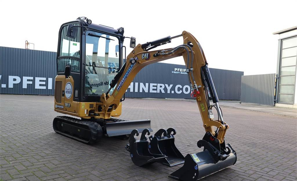 Mini excavator CAT 301.8 NEW, Valid inspection, *Guarantee! Hydr Quic: picture 8