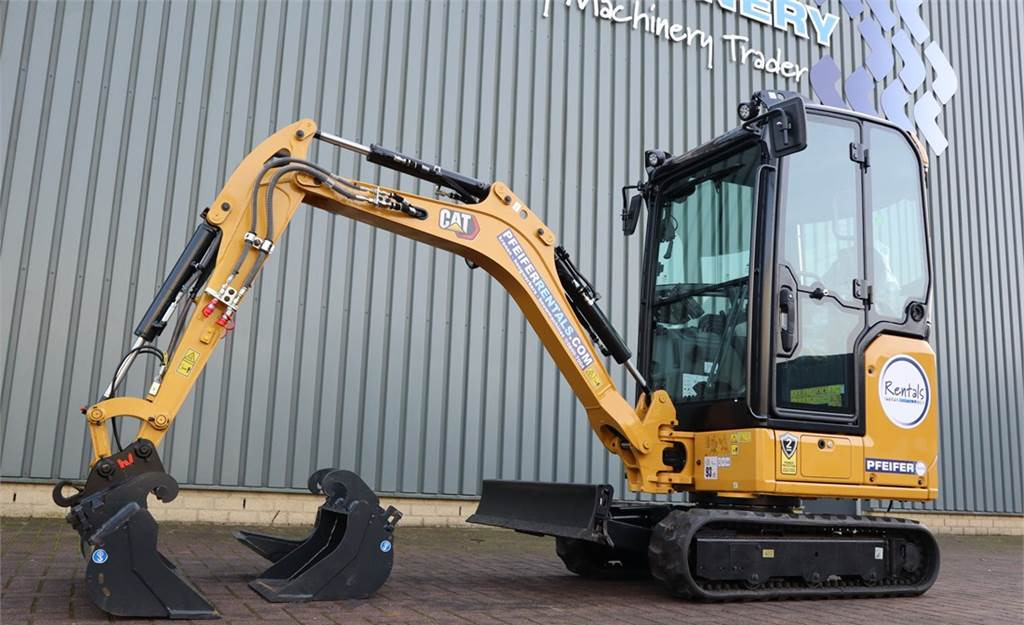 Mini excavator CAT 301.8 NEW, Valid inspection, *Guarantee! Hydr Quic: picture 7