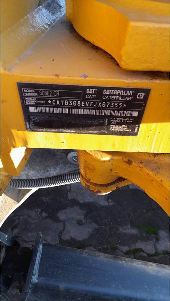 Crawler excavator CAT 308 E2 CR SB: picture 6
