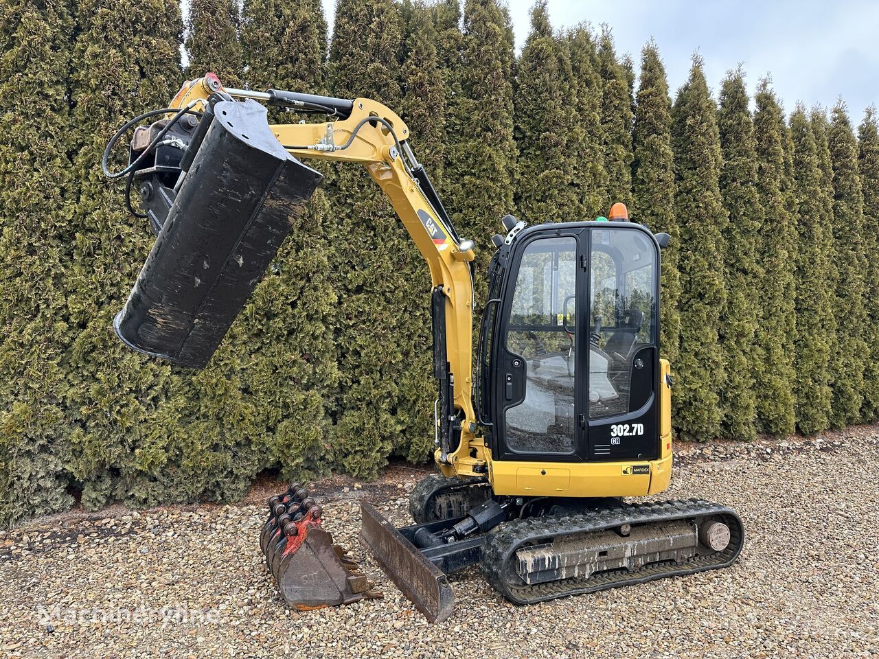 Mini excavator Caterpillar 302.7D CR: picture 7