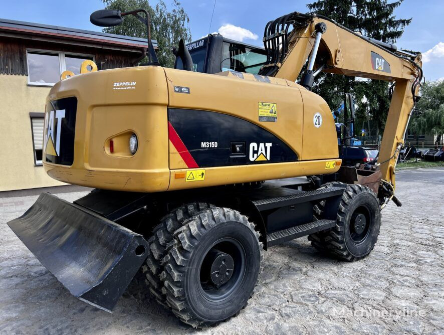 Wheel excavator Caterpillar CAT M315D Rototilt Engcon: picture 2