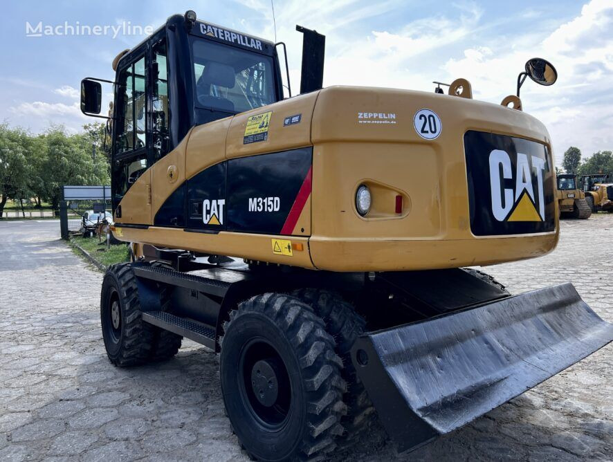 Wheel excavator Caterpillar CAT M315D Rototilt Engcon: picture 3