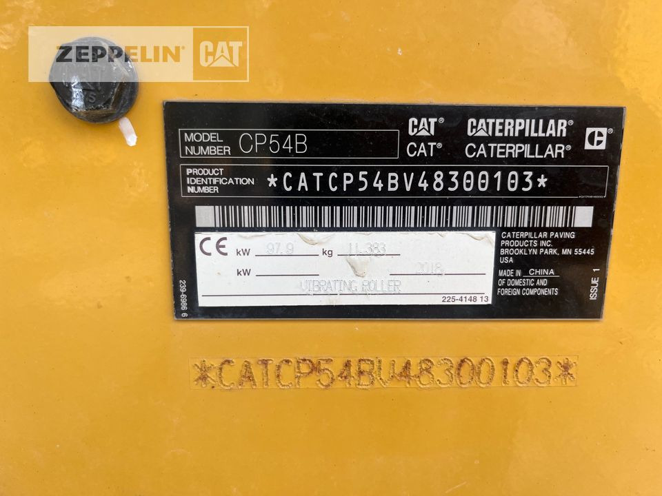 Compactor Caterpillar CP54B: picture 15