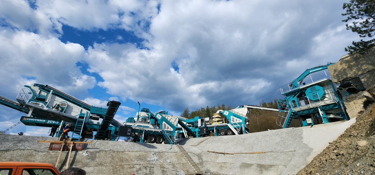 Mobile crusher Constmach 150-200 tph Mobile Vertical Shaft Impact Crusher: picture 8