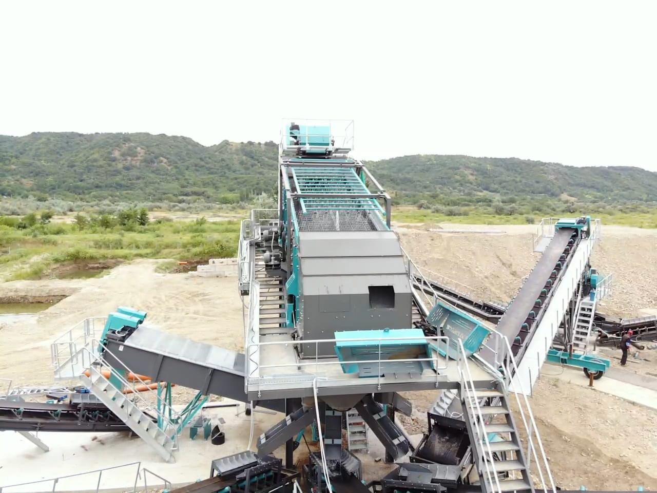 Screener Constmach 250 TPH Stationary Aggregate and Sand Washing Plant: picture 6