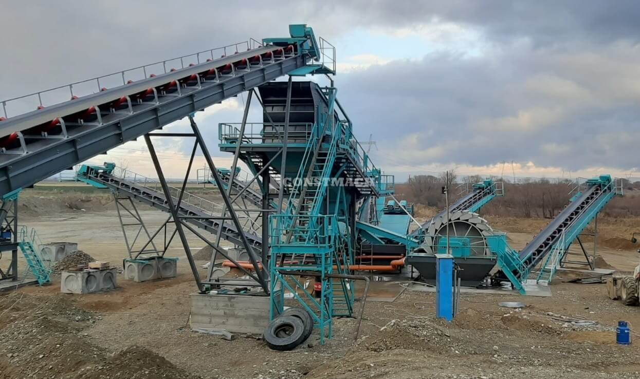 Screener Constmach 250 TPH Stationary Aggregate and Sand Washing Plant: picture 14