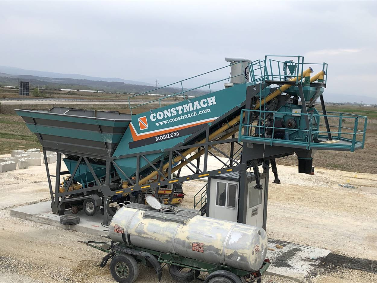 Concrete plant Constmach Mobile Betonmischanlage 30 m3/h: picture 17