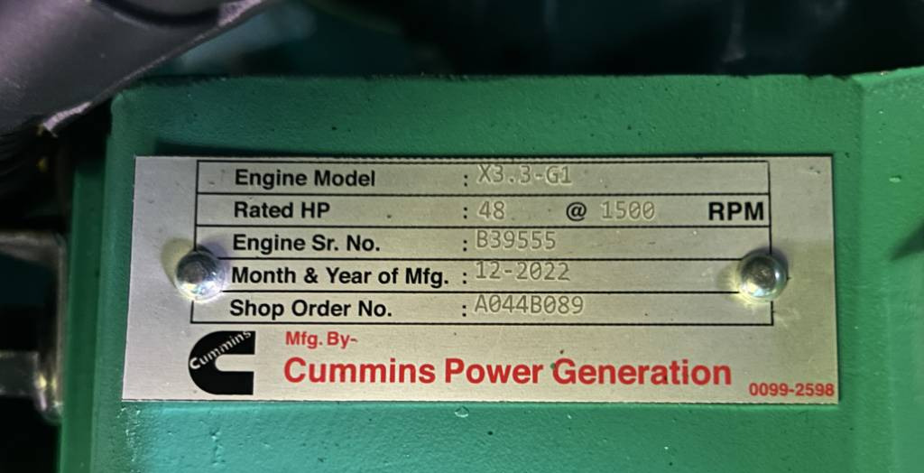 Generator set Cummins C33D5 - 33 kVA Generator - DPX-18503: picture 10