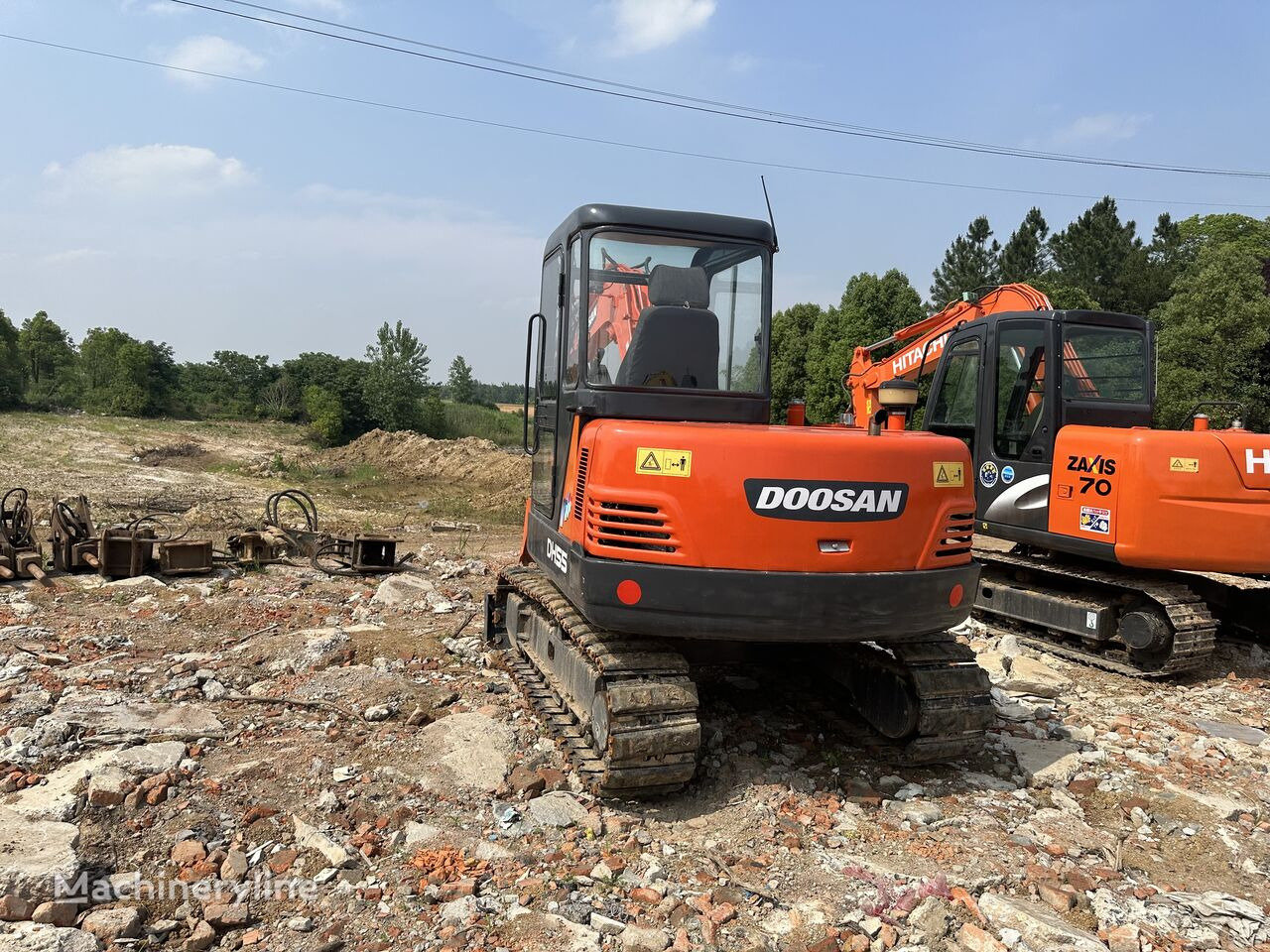 Crawler excavator Doosan DH55: picture 6