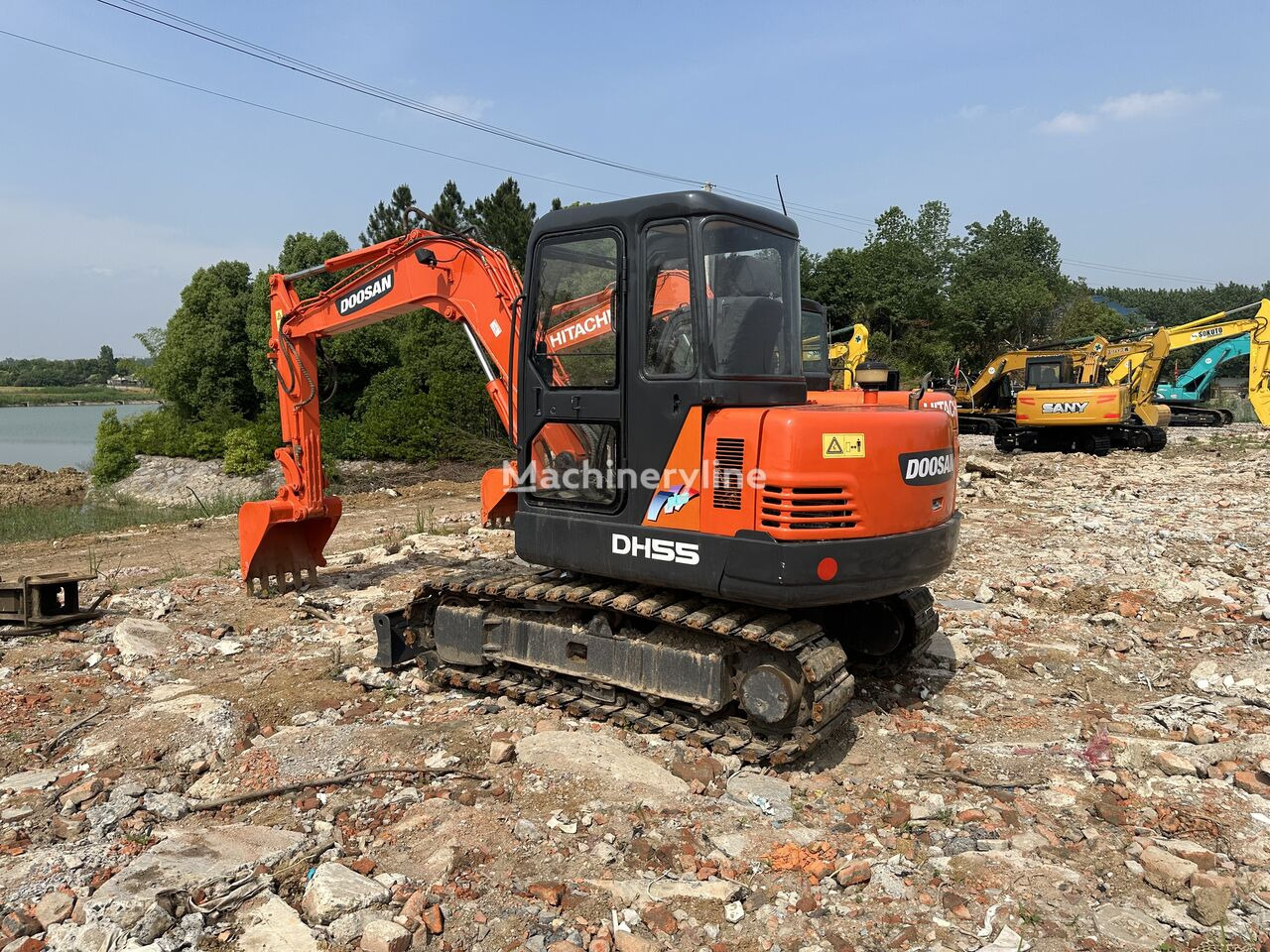 Crawler excavator Doosan DH55: picture 7