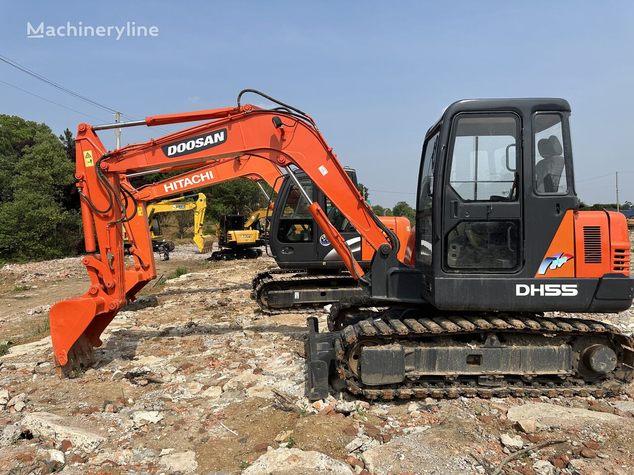 Crawler excavator Doosan DH55: picture 5