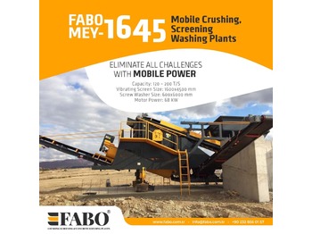 Crusher FABO MEY 1230 TPH MOBILE SAND SCREENING & WASHING PLANT: picture 1