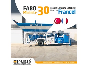 Concrete plant FABO MINIMIX 30 M3/H MOBILE CONCRETE PLANT EASY TRANSPORT: picture 1
