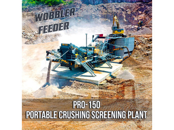 Mobile crusher FABO PRO-150 MOBILE CRUSHER | WOBBLER FEEDER: picture 1