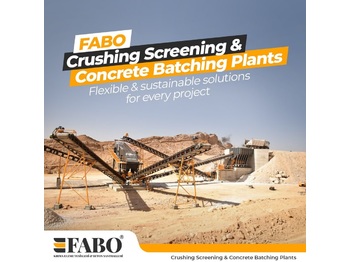 Crusher FABO STATIONARY TYPE 400-500 T/H CRUSHING & SCREENING PLANT: picture 1