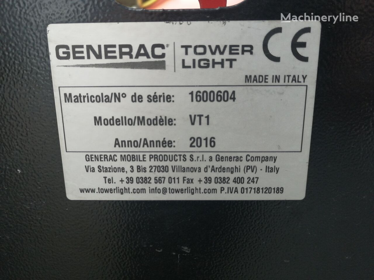 Lighting tower Generac VT1: picture 9