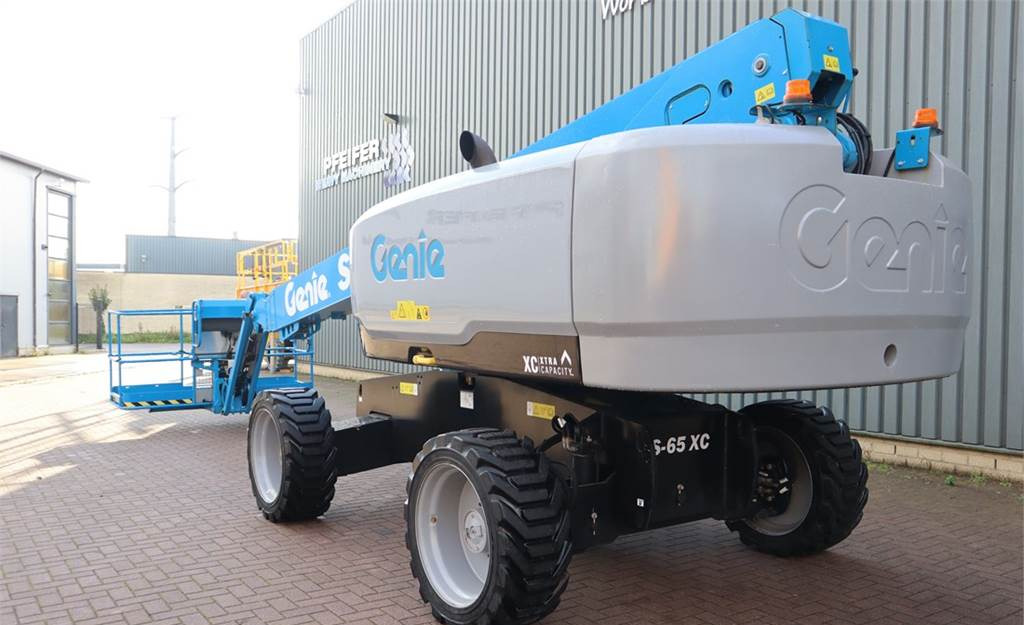 Telescopic boom Genie S65XC Valid inspection, *Guarantee! Diesel, 4x4 Dr: picture 8