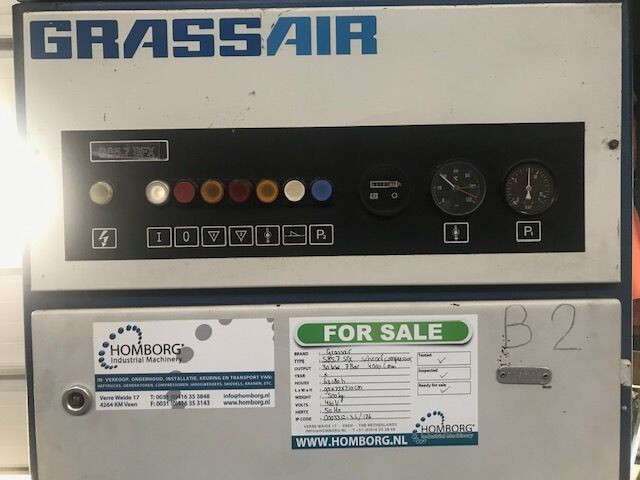 Air compressor Grassair S85.7 SFX 30 kW 4000 L / min 7 bar Elektrische Schroefcompressor: picture 4