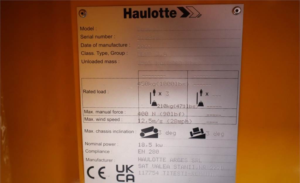 Leasing of Haulotte COMPACT 12DX Valid Inspection, *Guarantee! Diesel,  Haulotte COMPACT 12DX Valid Inspection, *Guarantee! Diesel,: picture 7