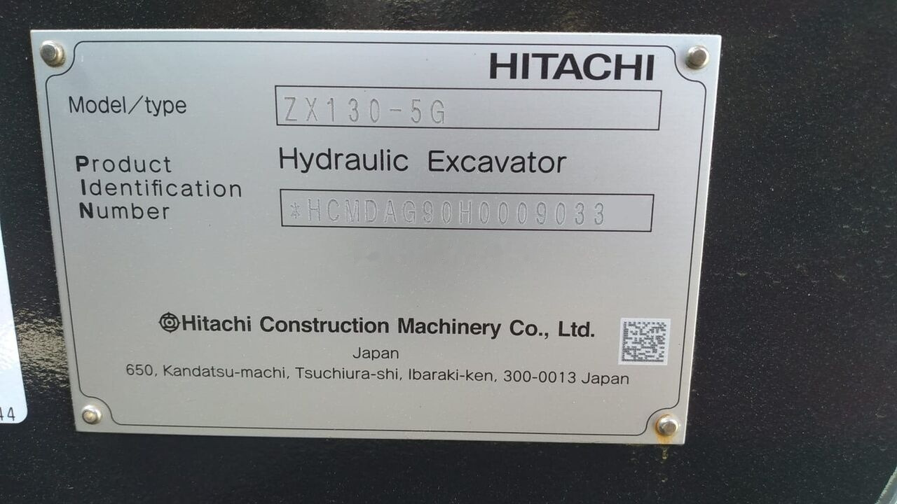 Crawler excavator Hitachi ZX130-5G: picture 14