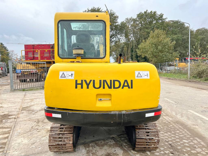 Mini excavator Hyundai R55-7 - Good Working Condition: picture 5