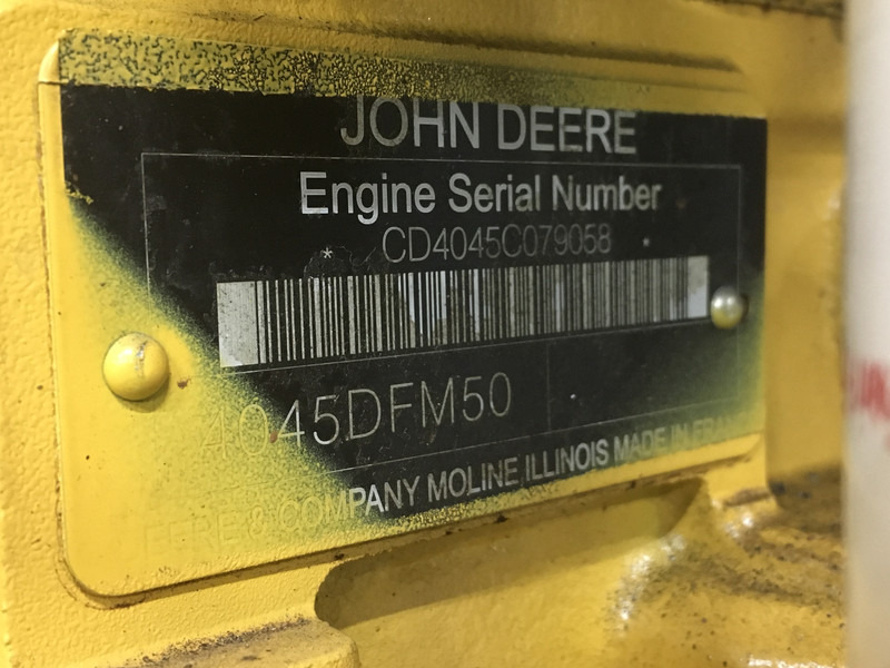 Generator set John Deere 4045DFM50 GENERATOR 44KVA USED: picture 6