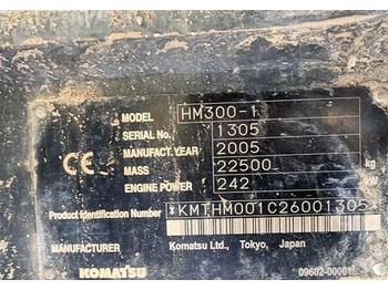 Articulated dumper Komatsu HM300-1: picture 4
