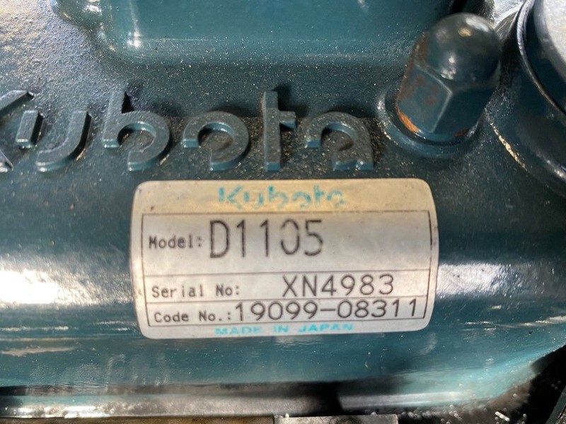 Air compressor Kubota D1105 Sullair 15.5 kW 7 bar diesel schroefcompressor met nakoeler: picture 3