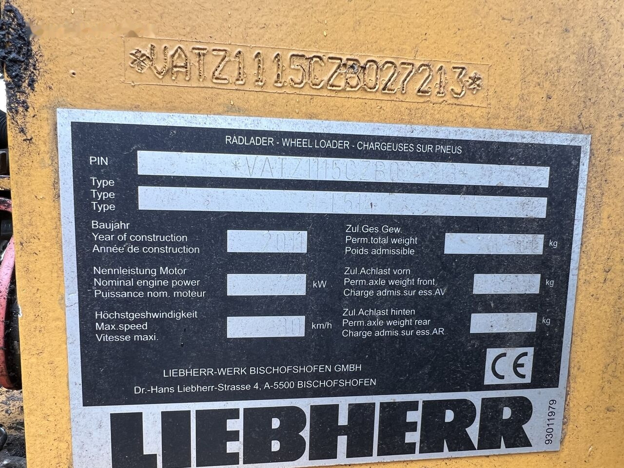 Wheel loader Liebherr L 514 Stereo: picture 19