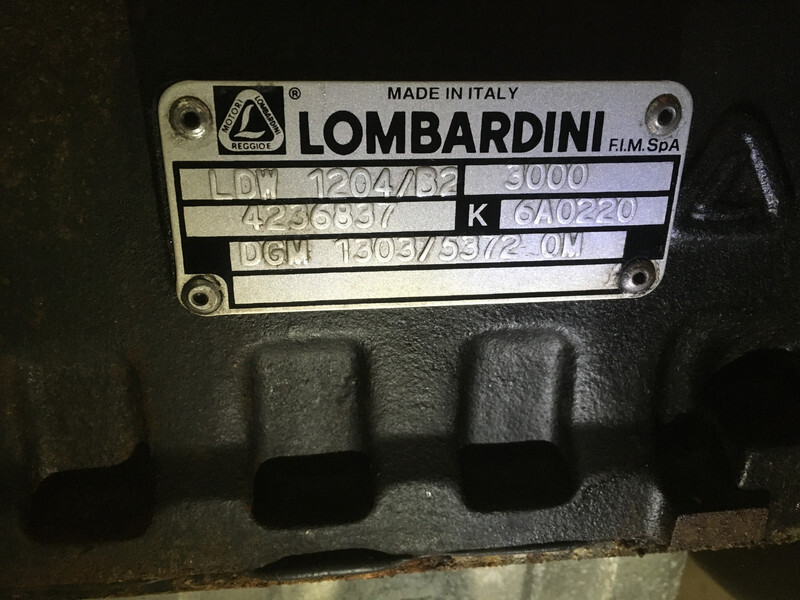 Generator set Lombardini LDW1204/B2 GENERATOR 16 KVA USED: picture 6