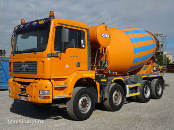 Concrete mixer truck MAN TGA 41.460: picture 1