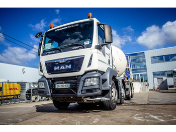 Concrete mixer truck MAN TGS 32.360 BB+E6+MIXER 9M³: picture 2