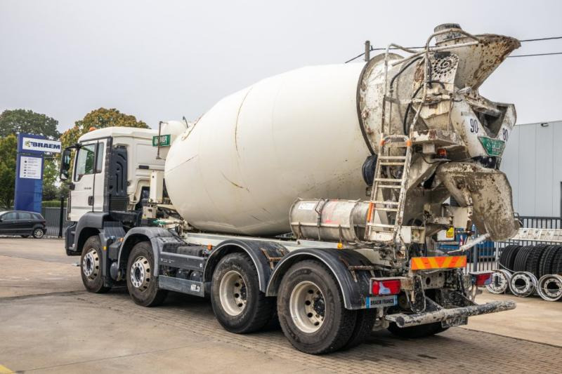 Concrete mixer truck MAN TGS 32.360 BB+ MIXER 9M³: picture 4