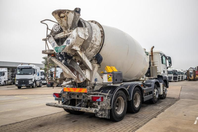 Concrete mixer truck MAN TGS 32.360 BB+ MIXER 9M³: picture 3