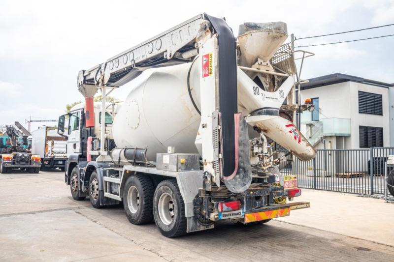 Concrete mixer truck MAN TGS 32.360+PUTZMEISTER8M³+BAND/BELT/TAPIS: picture 8