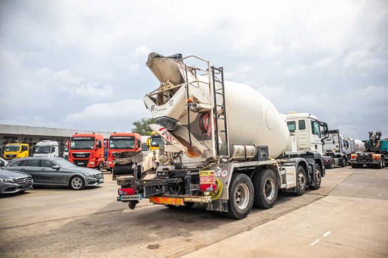 Concrete mixer truck MAN TGS 32.360+PUTZMEISTER8M³+BAND/BELT/TAPIS: picture 3