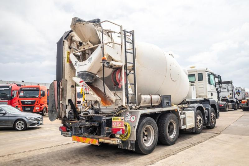 Concrete mixer truck MAN TGS 32.360+PUTZMEISTER8M³+BAND/BELT/TAPIS: picture 7