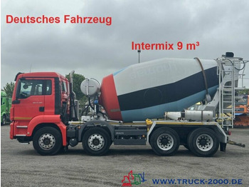 Concrete mixer truck MAN TGS 32.400 8x4 Putzmeister Intermix 9m³ Klima: picture 1