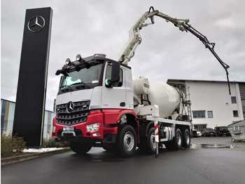 Concrete pump truck Mercedes-Benz Arocs 3251 LB 8x4 PuMi Cifa MK25H Carbotech 7m³: picture 1