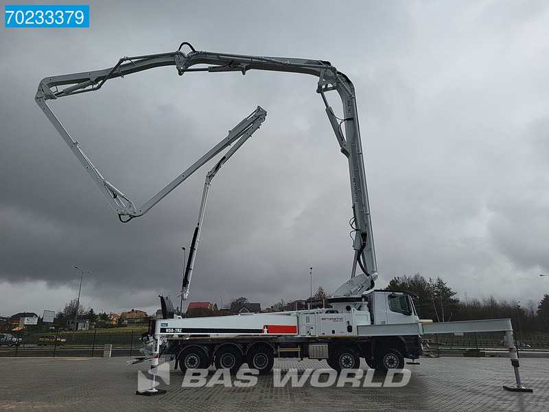 Concrete pump truck Mercedes-Benz Arocs 4458 10X4 NEW! 58 Mtrs Pump 58.16-7RZ Big-Axle Euro 6: picture 7