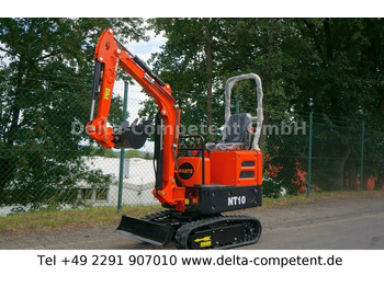 Mini excavator Microbagger Nante NT10 NT 10 Knickmatic  910 kg: picture 1