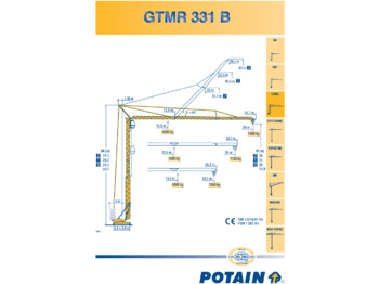 Tower crane Potain GTMR 331B: picture 4