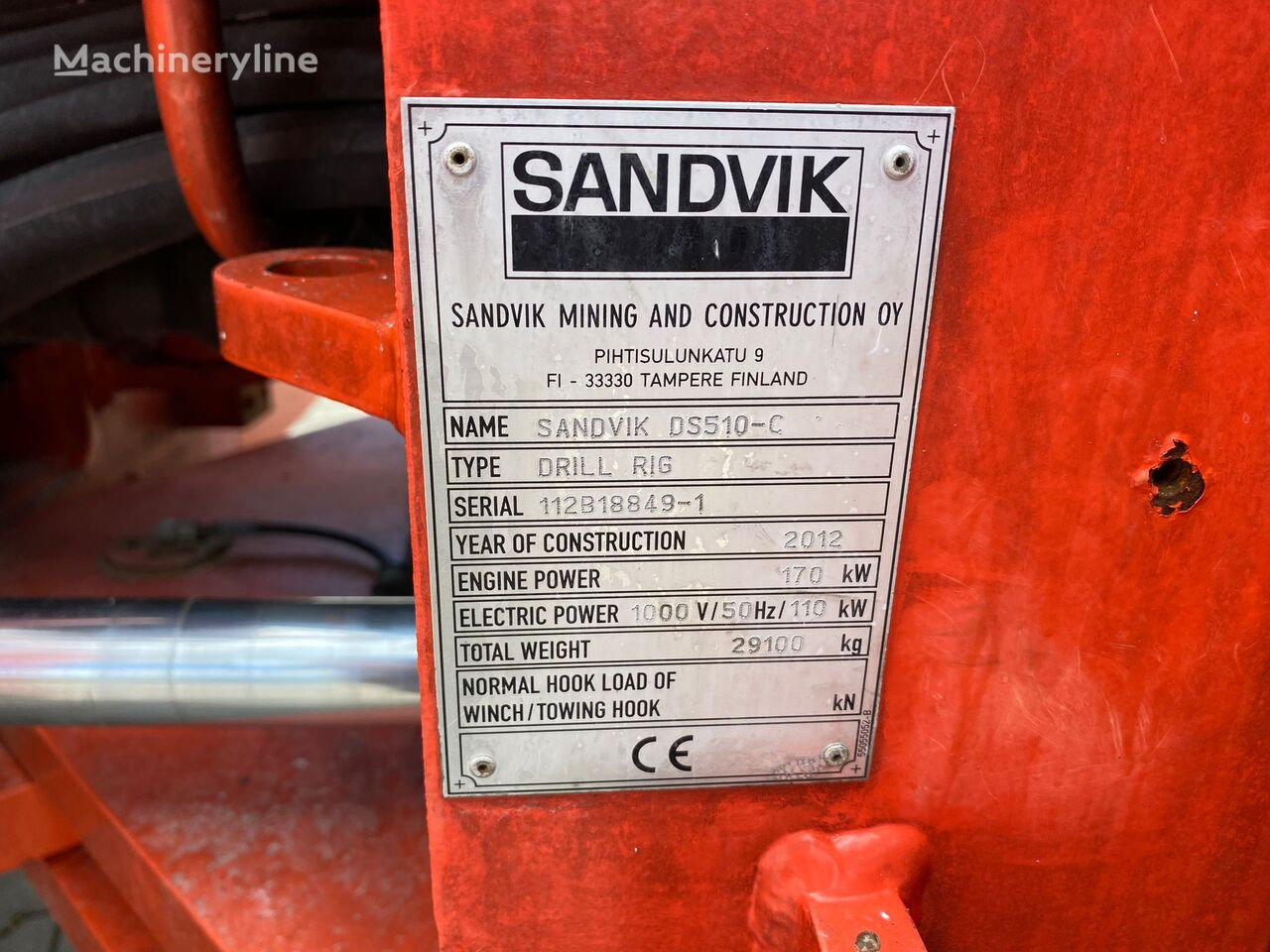 Drilling rig Sandvik DS510-C, RD314, On and under the earth's surface: picture 30