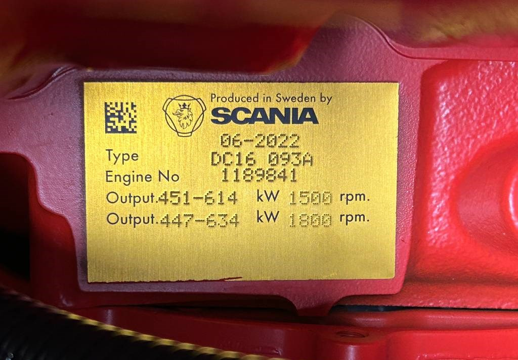 Generator set Scania DC16 - 715 kVA Generator - DPX-17955: picture 10